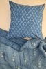 Blue Murmur Indigo Block Print Pillow | Pillows by Ninéh