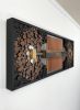 Extraction Protocol: Macassar Ebony | Wall Sculpture in Wall Hangings by StainsAndGrains. Item in contemporary or industrial style