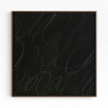 Gestural Marks in Charcoal by DSCVR Art Framed Square Canvas | Prints in Paintings by ArtCollectiv