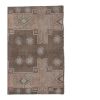 Vintage Brown Turkish Karapinar Rug 4'5'' x 6'2'' | Area Rug in Rugs by Vintage Pillows Store. Item made of cotton & fiber