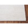 Seersucker Ivory Handknotted Wool Rug | Area Rug in Rugs by Organic Weave Shop. Item composed of cotton and fiber