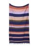 Fruit Stripe Bath Towel - Plum | Textiles by MINNA