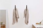 Large Leather Snap Wall Strap [Flat End] | Hook in Hardware by Keyaiira | leather + fiber | Artist Studio in Santa Rosa. Item made of leather