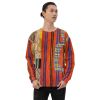Unisex Sweatshirt - Palestine's Resilience - Folk Abstract | Work by Eman's Gallery