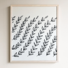 Vines | Framed Textile | Prints by Little Korboose. Item composed of cotton