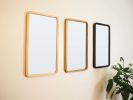 Rounded Rectangle Mirror | Decorative Objects by Dot & Rose. Item made of maple wood with glass