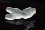 Male Torso Sculpture - Clear Resin | Sculptures by dellsculpture