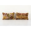 Velvet Pillow Cover, Set of Two Vintage Textile Bohemian | Cushion in Pillows by Vintage Pillows Store. Item composed of cotton and fiber