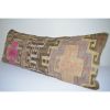 16" X 40" Bohemian Bedding Wool Kilim Pillow Cover Handmade | Sham in Linens & Bedding by Vintage Pillows Store. Item composed of cotton & fiber