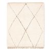 Beni ourain rug, All wool berber moroccan rug | Area Rug in Rugs by Benicarpets