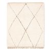 Beni ourain rug, All wool berber moroccan rug | Area Rug in Rugs by Benicarpets