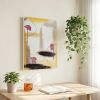 Marigold | Yellow Abstract Original Painting | Oil And Acrylic Painting in Paintings by Abby May