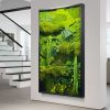 Botanical Garden Moss Art By Moss Art Installations | Decorative Frame in Decorative Objects by Moss Art Installations