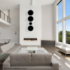 BOLD AF 92" Hanging Art Mobile - fits standard 8' ceilings | Sculptures by Atomic Mobiles