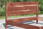 Solid Walnut Mid-Century Modern King Bed Frame | Beds & Accessories by Hazel Oak Farms. Item composed of walnut