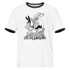 "Simkins Wizard" Unisex Ringer T-Shirt | Work by Greg "CRAOLA" Simkins
