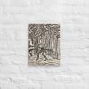 Canvas Print - The Scavenger - Figurative Monochrome Warrior | Work by Eman's Gallery
