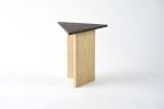 "Moment" Drink Table | Cocktail Table in Tables by THE IRON ROOTS DESIGNS. Item composed of oak wood