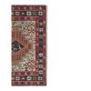 Early 20th Century Red Blue Vintage Animal Soumac Kilim Rug | Area Rug in Rugs by Vintage Pillows Store. Item composed of wool