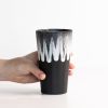Handmade Porcelain Pint Cup | Drinkware by The Bright Angle. Item made of ceramic