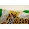 Set of Two Ikat Velvet Pillow Cover, Pair HandmadeTiger Silk | Sham in Linens & Bedding by Vintage Pillows Store. Item composed of cotton & fiber