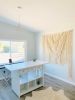 Bohemian Wedding Macrame Backdrop / Extra Large Macrame Wall Hanging | Wall Hangings by Love & Fiber | San Diego in San Diego. Item composed of cotton