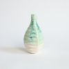 Square in Jade | Vase in Vases & Vessels by by Alejandra Design. Item composed of ceramic