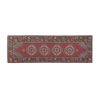 Vintage Turkish Handmade Wool Runner Rug Hallway Decor | Rugs by Vintage Pillows Store. Item made of cotton & fiber