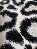 black and white leopard pillow // cheetah cushion cover | Pillows by velvet + linen