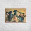 Framed Print - Genesis of Form - Still Life Rustic Vessels | Work by Eman's Gallery