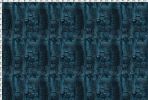 Serpentine, Cobalt | Fabric in Linens & Bedding by Philomela Textiles & Wallpaper. Item composed of linen