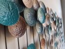 Ocean -  Abstract Metal Wall Art Sculpture | Wall Sculpture in Wall Hangings by Sarmal Design. Item composed of steel in mid century modern or contemporary style