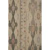 Decorative Embroidered Diamond Pattern Kilim Rug for Home | Area Rug in Rugs by Vintage Pillows Store. Item composed of wool and fiber