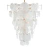Alan Mizrahi MV3003 Loire Cascading Circular Plates Chandeli | Chandeliers by Alan Mizrahi Lighting Design