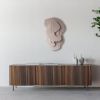 Plaster Wall Art: Modern Minimalist Sculptural Painting | Wall Sculpture in Wall Hangings by Vaiva Art Atelier