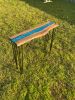 Custom order cypress river sofa / entry table | Console Table in Tables by Pelican State Woodworks