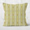 Canary Cotton Linen Throw pillow Cover | Pillows by Brandy Gibbs-Riley