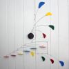 Modern Mobile for Tall or High Ceilings USA - Rainbow | Wall Sculpture in Wall Hangings by Skysetter Designs. Item made of synthetic works with modern style