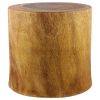 Haussmann® MP Stump ET 19 in D Top x 20 in D Base x 18 in H | Coffee Table in Tables by Haussmann®