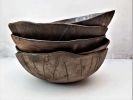 Ceramic deep bowl for salad, soup or pasta | Dinnerware by YomYomceramic. Item composed of ceramic