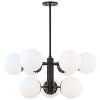 Alan Mizrahi JR1979 Paige 9-light chandelier | Chandeliers by Alan Mizrahi Lighting Design