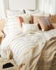 Marta Throw - Cream | Linens & Bedding by MINNA