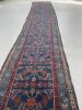 INCREDIBLE Long & Narrow Over-sized Antique Runner | Blues | Runner Rug in Rugs by The Loom House. Item composed of cotton and fiber