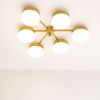 Celeste Phosphenes | Chandeliers by DESIGN FOR MACHA. Item made of brass & glass
