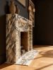 Custom Calacatta Viola Marble Fireplace Mantel | Handmade Luxury Surround | Fireplaces by Vero Marble
