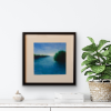 Saturday River | Oil And Acrylic Painting in Paintings by Victoria Veedell. Item composed of paper & synthetic compatible with contemporary style
