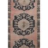 Oversized Boho Chic Vintage Turkish Oushak Extra Long | Runner Rug in Rugs by Vintage Pillows Store. Item made of cotton & fiber