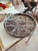 Rosso Levanto Marble Bowl | Water Fixtures by AYMARBLEDESIGN LLC