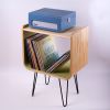 Modern End Table with Hairpin Legs: Colorful Bedside Nightstand | Tables by Spacecraft Furnishing