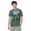 Unisex T-Shirt - River Melody - Impressionist Landscape Art | Work by Eman's Gallery